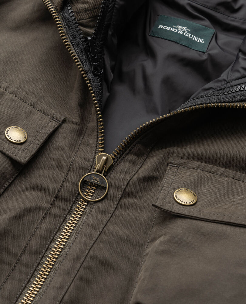 Aberdeen Jacket, DEEP OLIVE, Detail 2