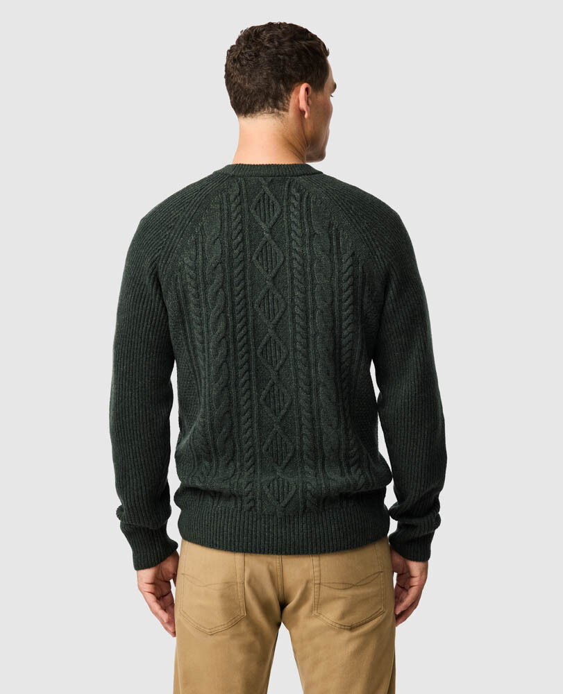 Piper Creek Knit, DSCHUNGEL, Back