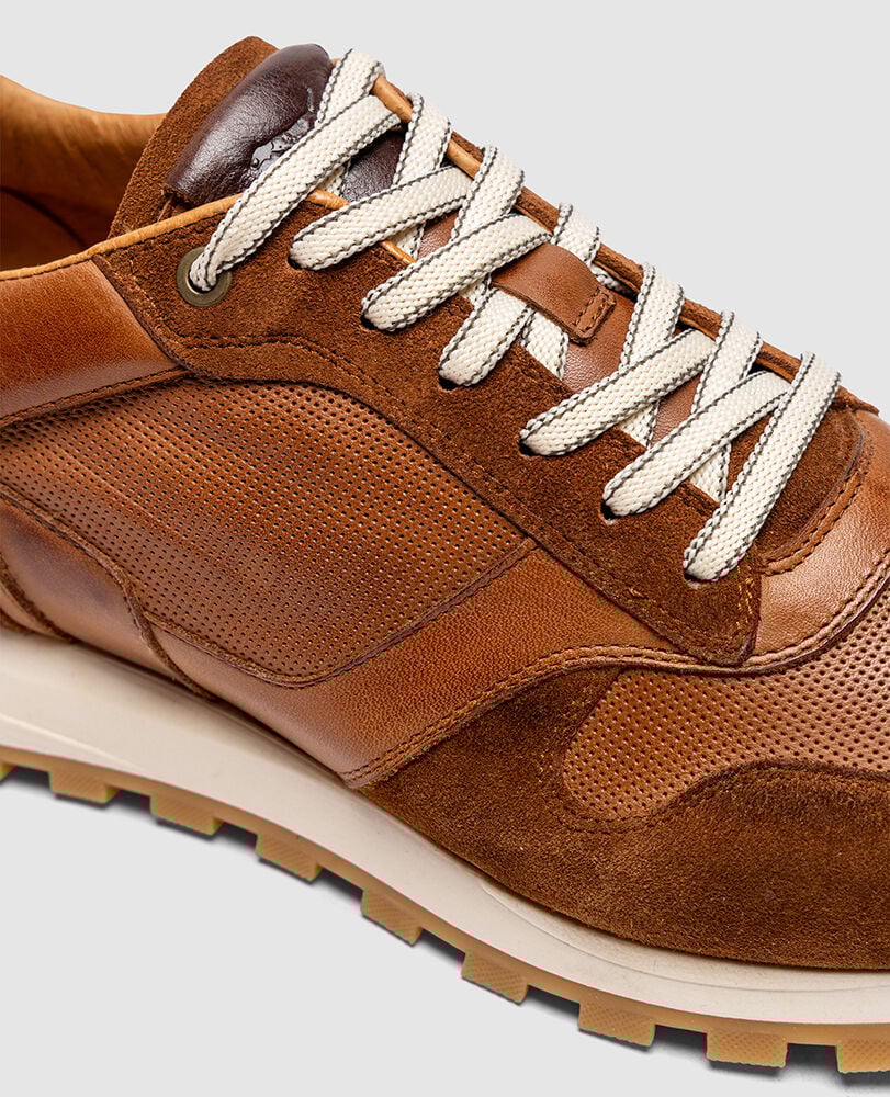 Quarry Hill Sneaker, COGNAC, Detail 3