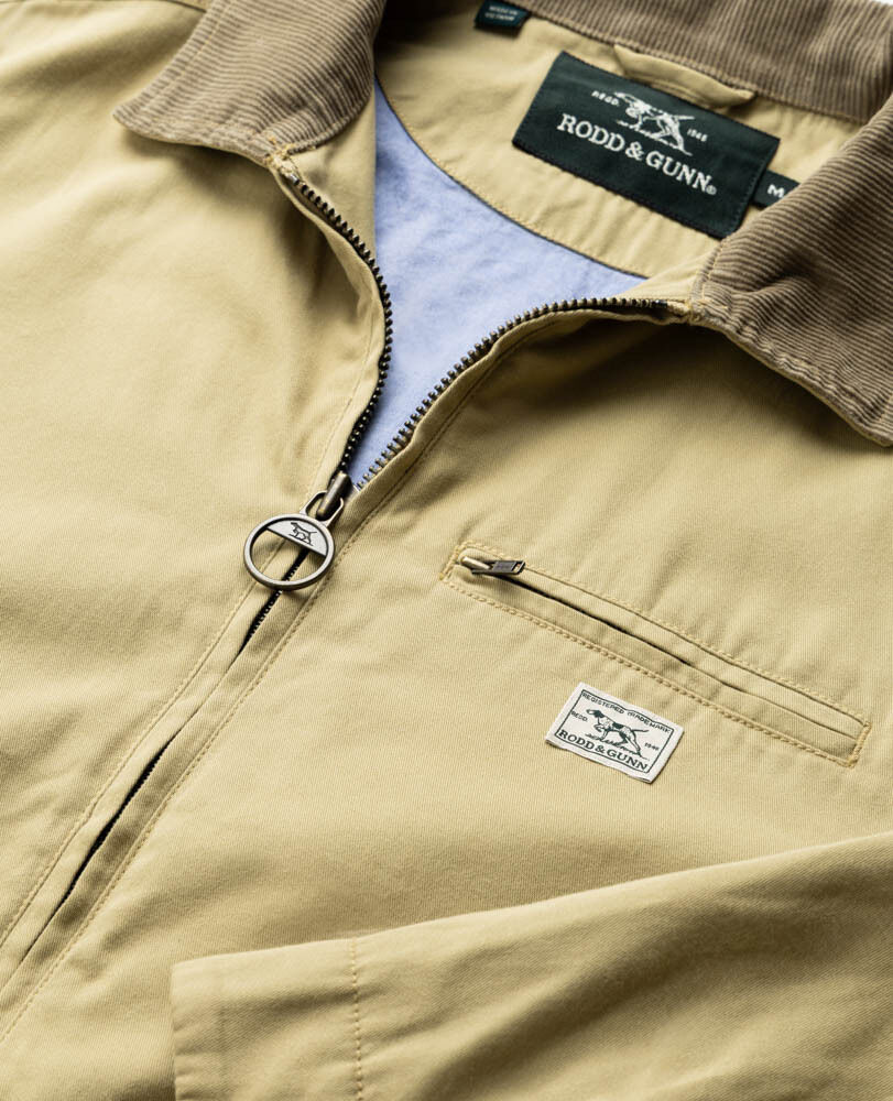Rutherglen Jacket, KAKI, Detail 2