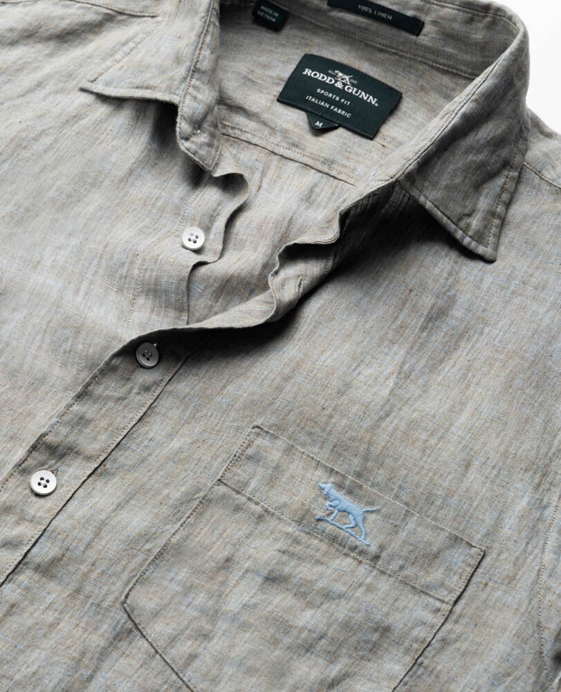 Coromandel 2 Sports Fit Shirt, TAUPE, Detail 2