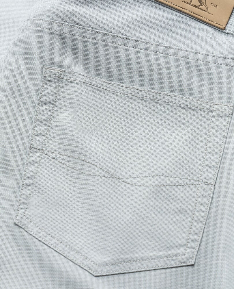 Gunn Straight Fit Jean, DOVE, Detail 2