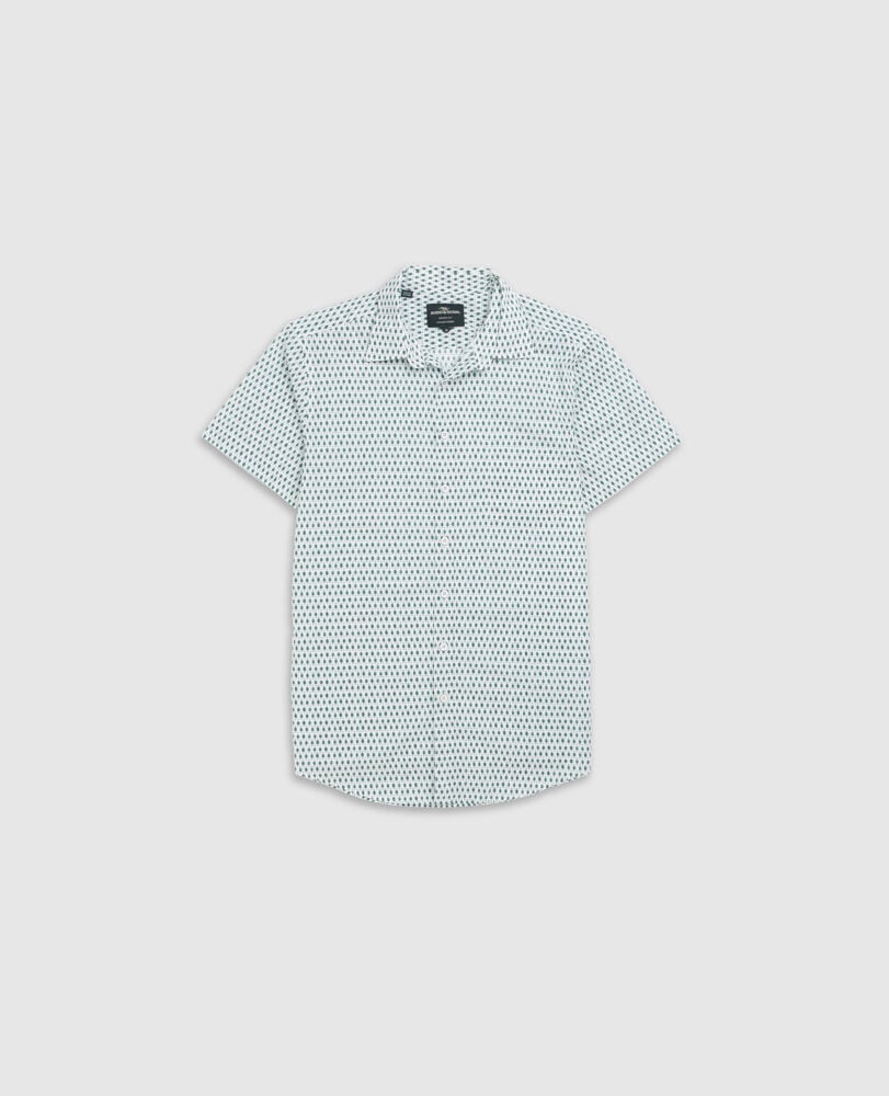 Byron Sports Fit Shirt, AVOCADO, Flat Lay