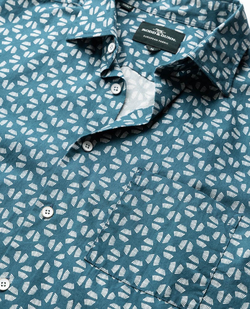 Crown Hill Shirt, BLUESTONE, Detail 2