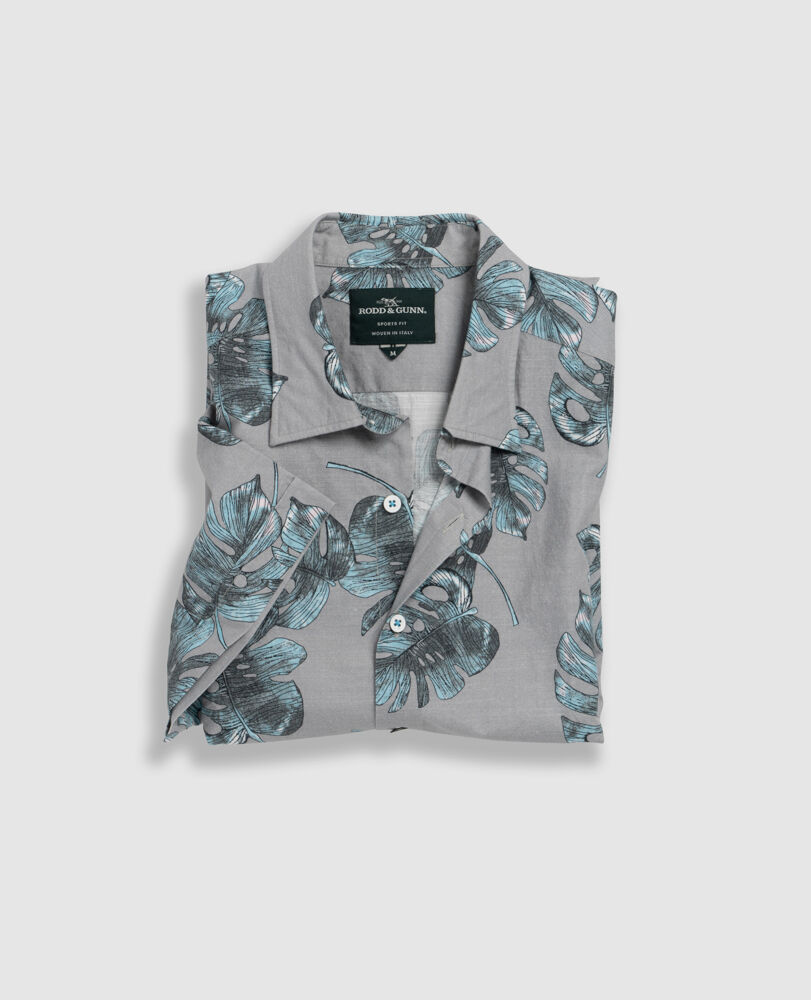 Buckleton Sports Fit Shirt, DUSTY TEAL, Flat Lay