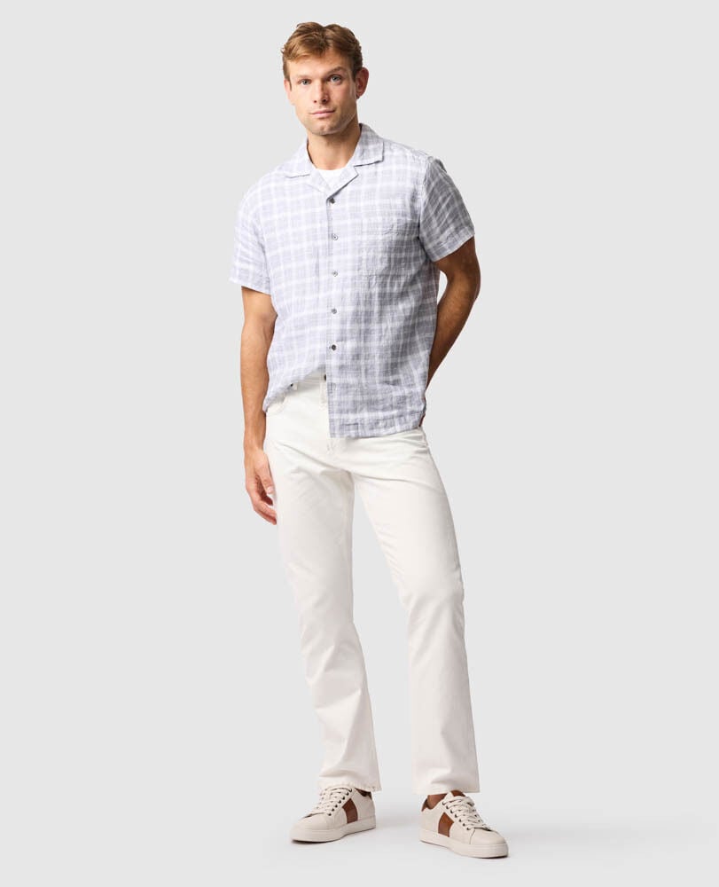 Esslin Relaxed Fit Jean, STARK WHITE, Off Front