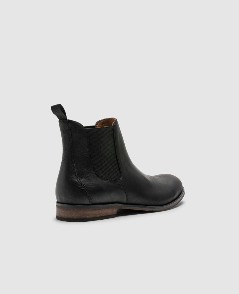 Kingsview Road Chelsea Boot, NERO WASH, Back
