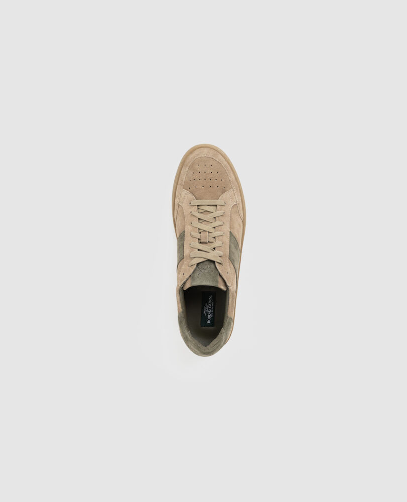 Saxon Sneaker, STONE OLIVE