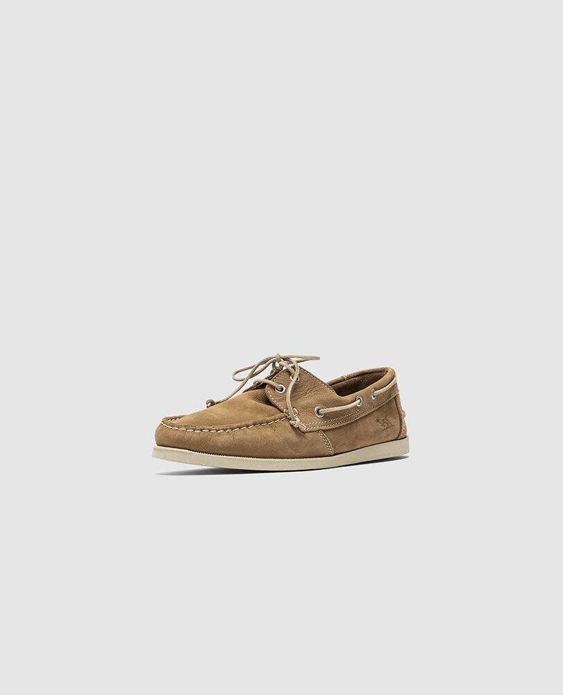 Chaussures bateau Viaduct, BRUN