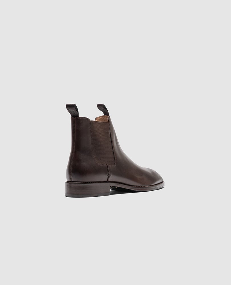 Farmlands Chelsea Boot, CHOCOLATE, Back