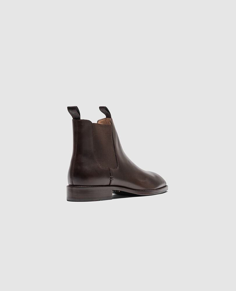 Farmlands Chelsea Boot, CHOCOLATE, Back
