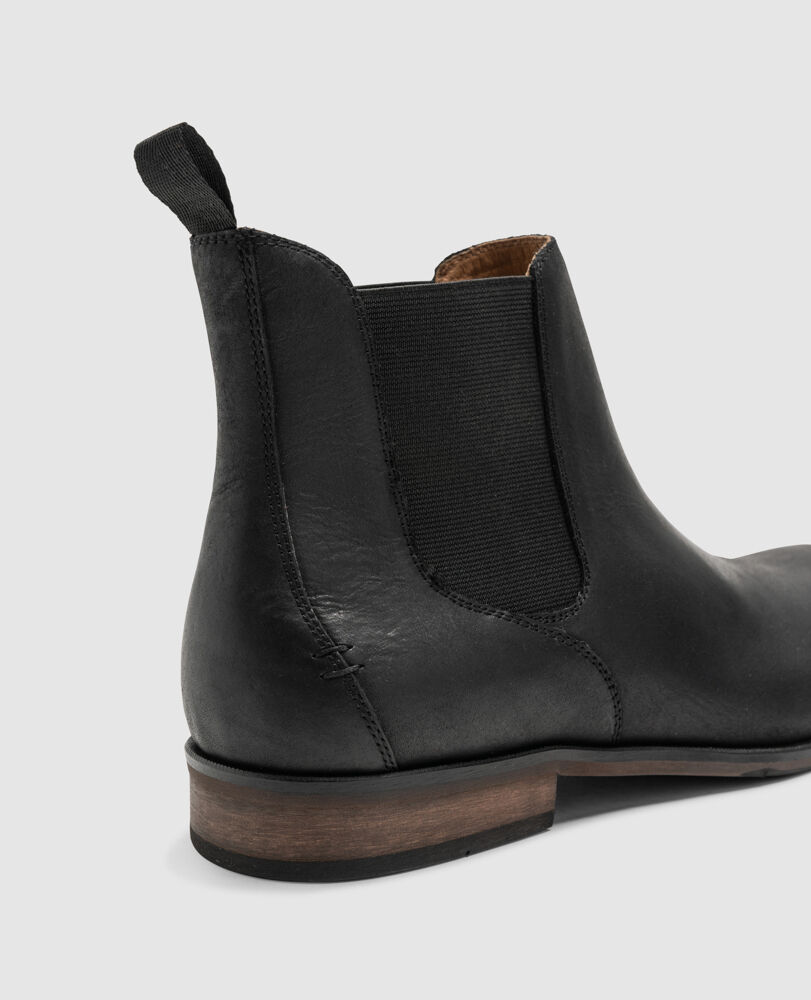 Kingsview Road Chelsea Boot, NERO WASH, Detail 3