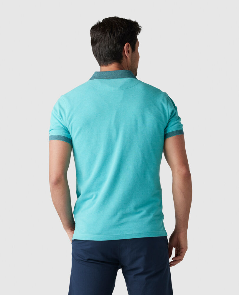 New Haven Sports Fit Polo, CAPRI, Back