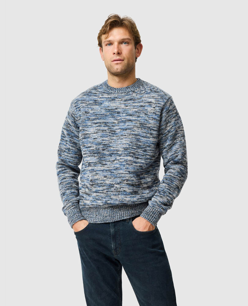 Gainford Knit, INDIGO, Front
