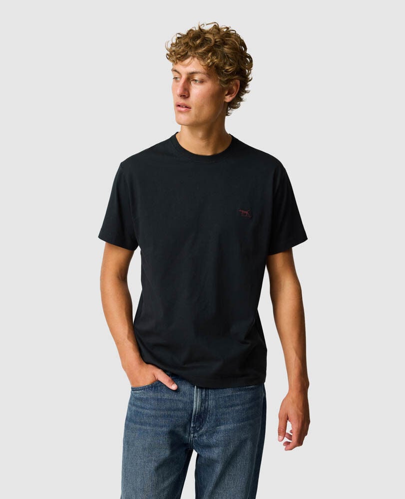 The Gunn Sports Fit Tee 2.0, EBONY, Front