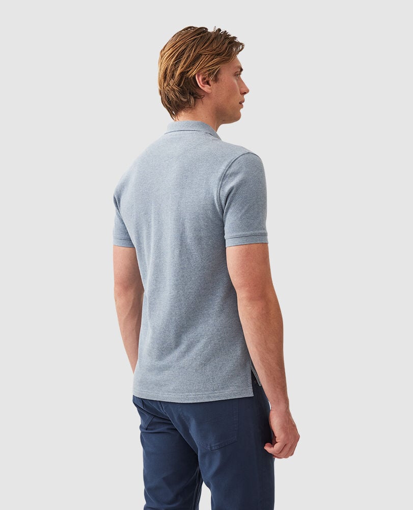 The Gunn Polo, STEEL BLUE, Back