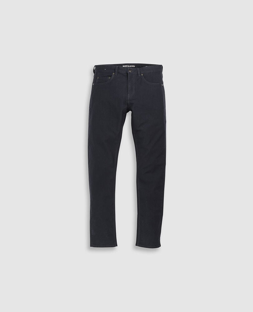 Motion Slim Fit Jean · Navy 40, NAVY, Flat Lay