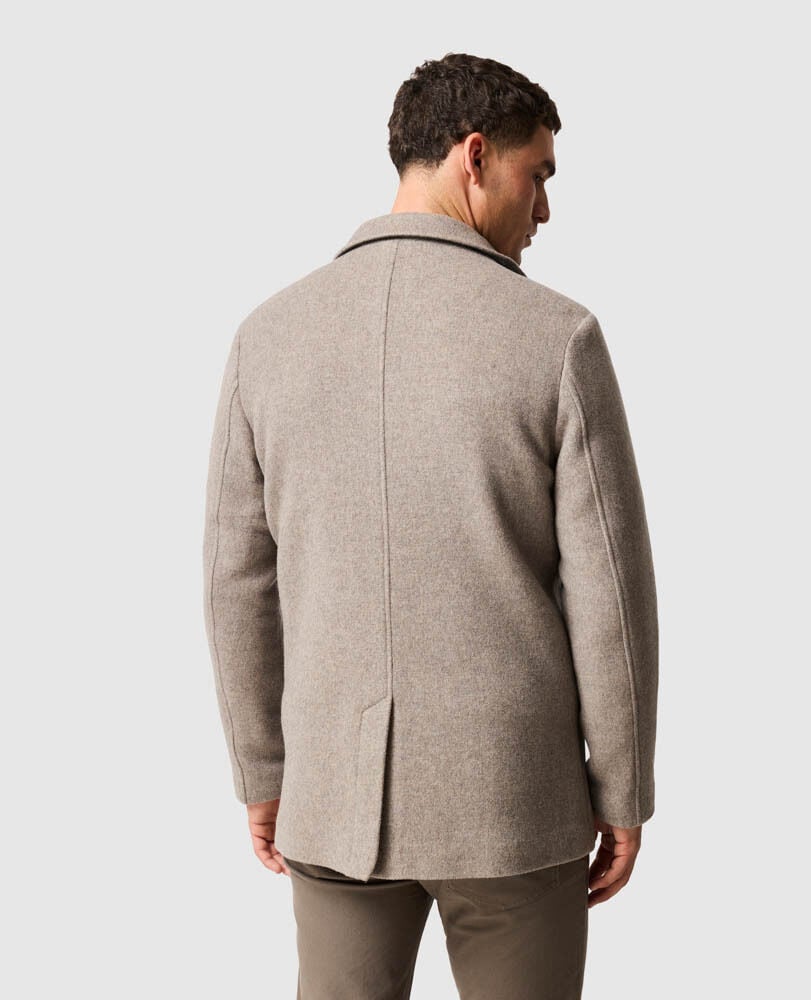 Fitchett Coat, NATUREL, Back