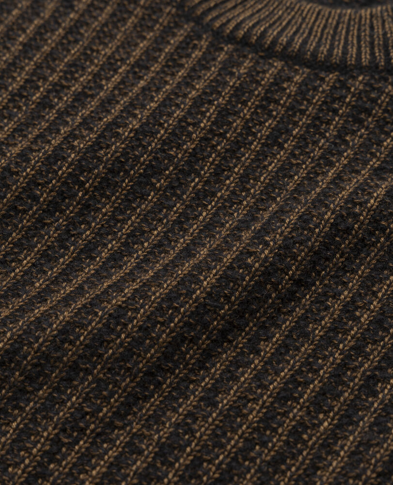 Maille Mackinder, SABLE NOIR, Detail 2