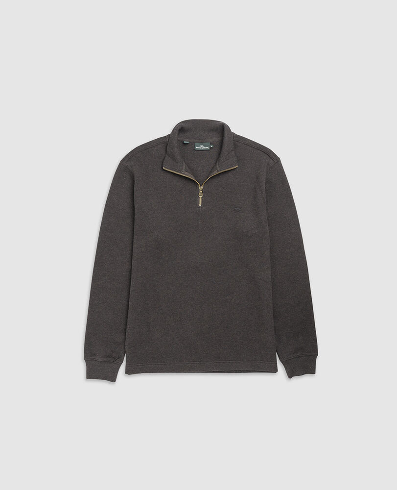 Sweatshirt col 1/4 zip alton ave, BOUE, Flat Lay