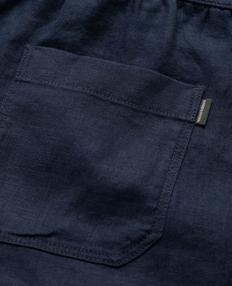 Linen 9" Resort Short, NAVY