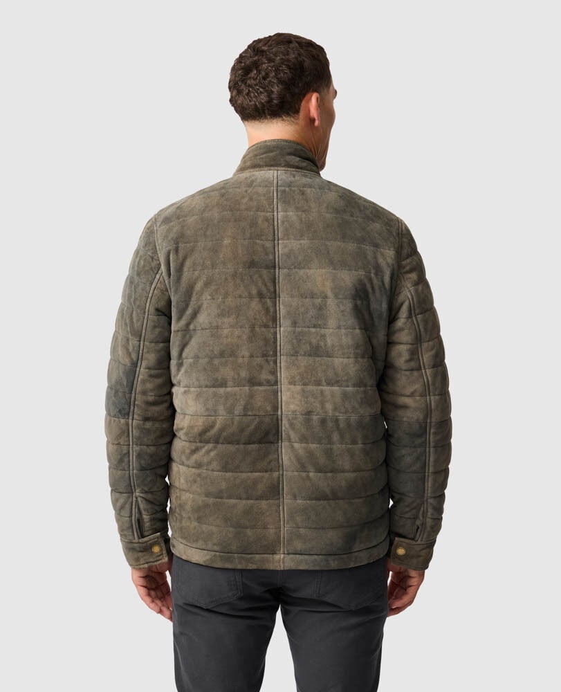 Long Island Leather Jacket, MOUSE, Back