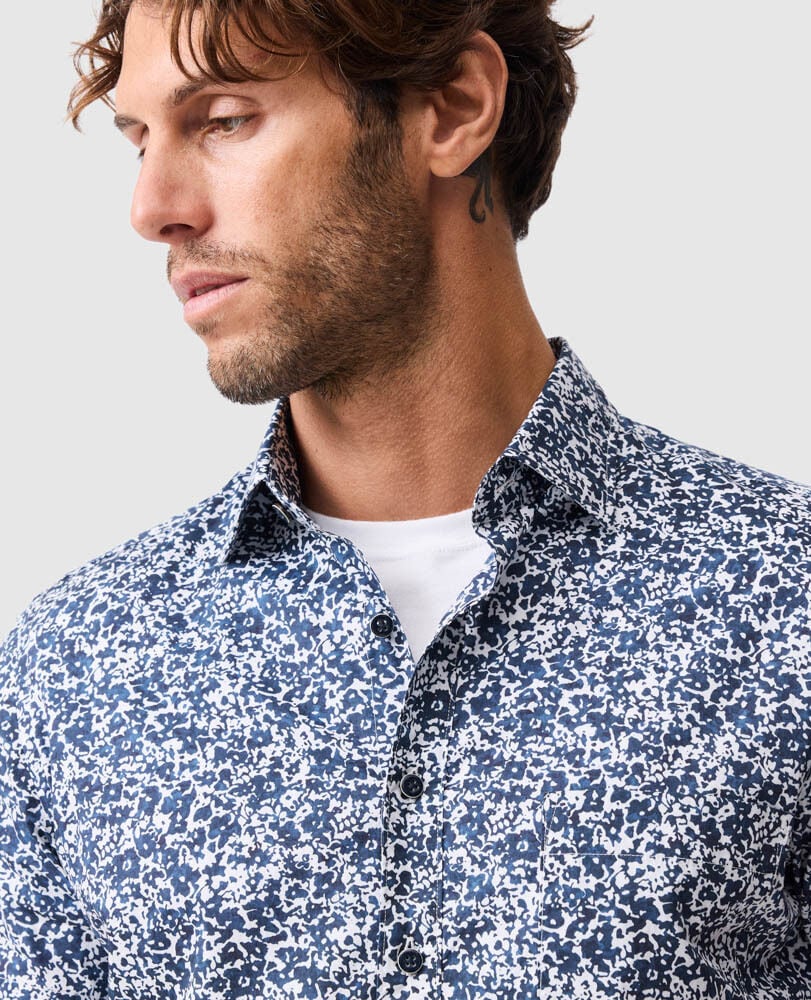 South Hampton Sports Fit Shirt, INK, Detail 3