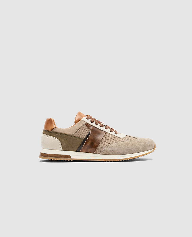 Parua Sneaker, NATURAL MULTI, Front