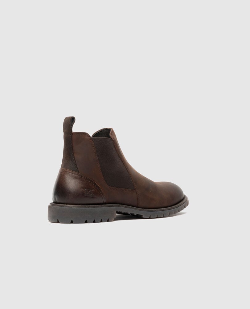 Clearmont Chelsea Boot, REDWOOD, Back