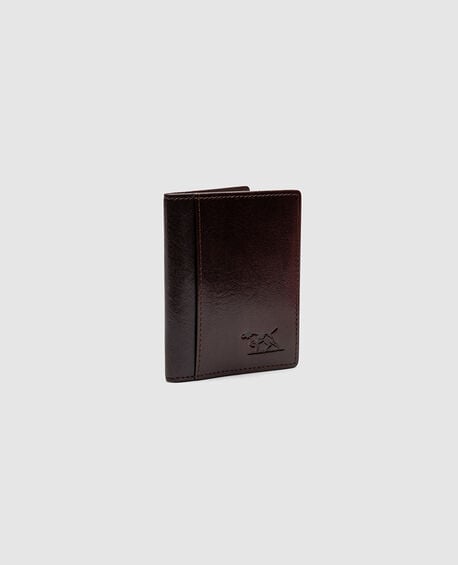 Walton Card Holder, CHOCOLATE