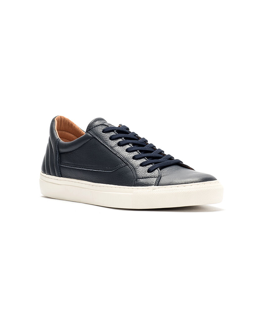 Shelton Road Sneaker, NAVY, Off Front