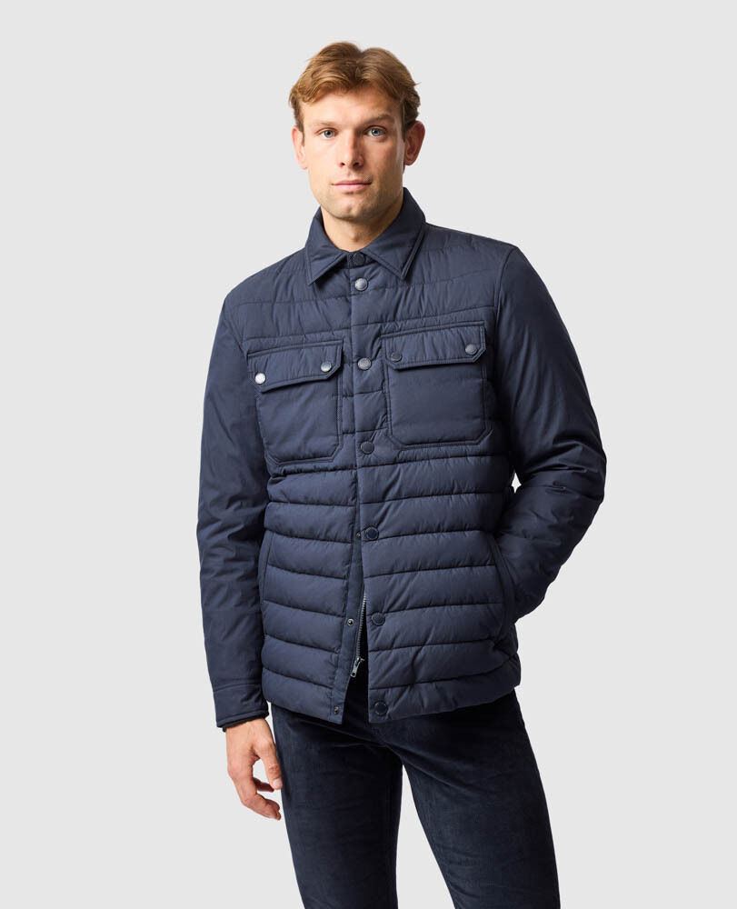 Slipper Bay Jacket, NAVY, Front