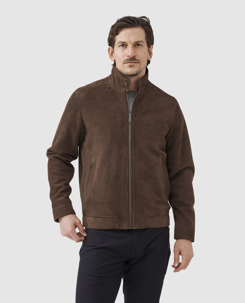 Glen Massey Lederjacke, , Front