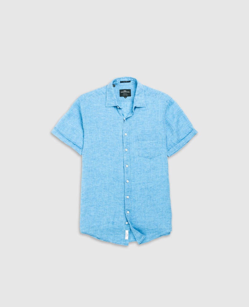 Hemd Palm Beach in sportlicher Passform, KOBALT, Flat Lay