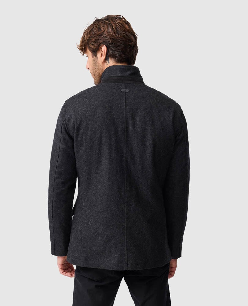 Longbush Jacket, GRAPHITE, Back