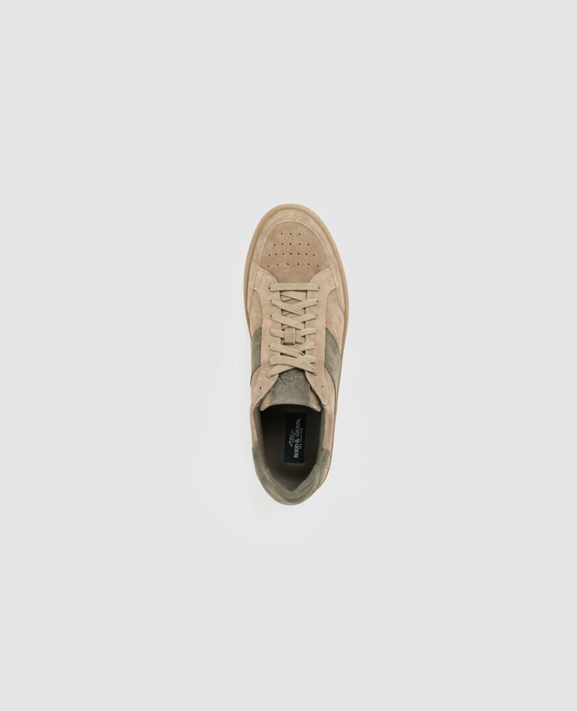 Saxon Sneaker, STONE OLIVE