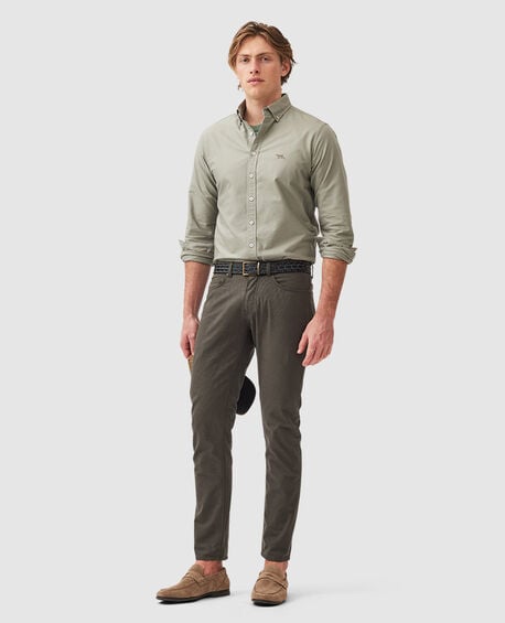 Gunn Oxford Pd Sports Fit Shirt, SAGE