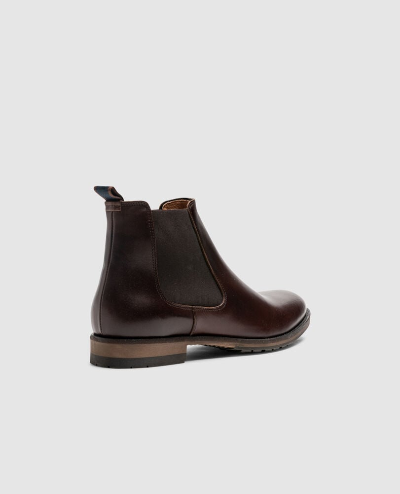 Murphys Road Chelsea Boot, CHOCOLATE, Back