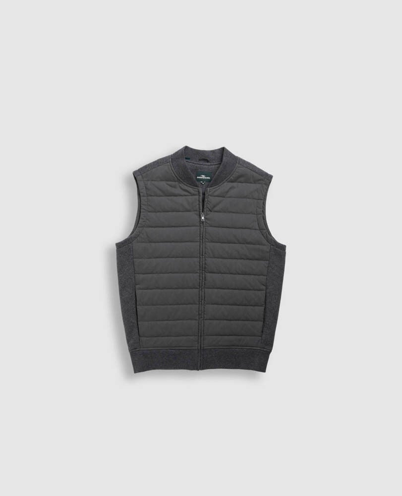 Woodside Vest, PEWTER, Flat Lay