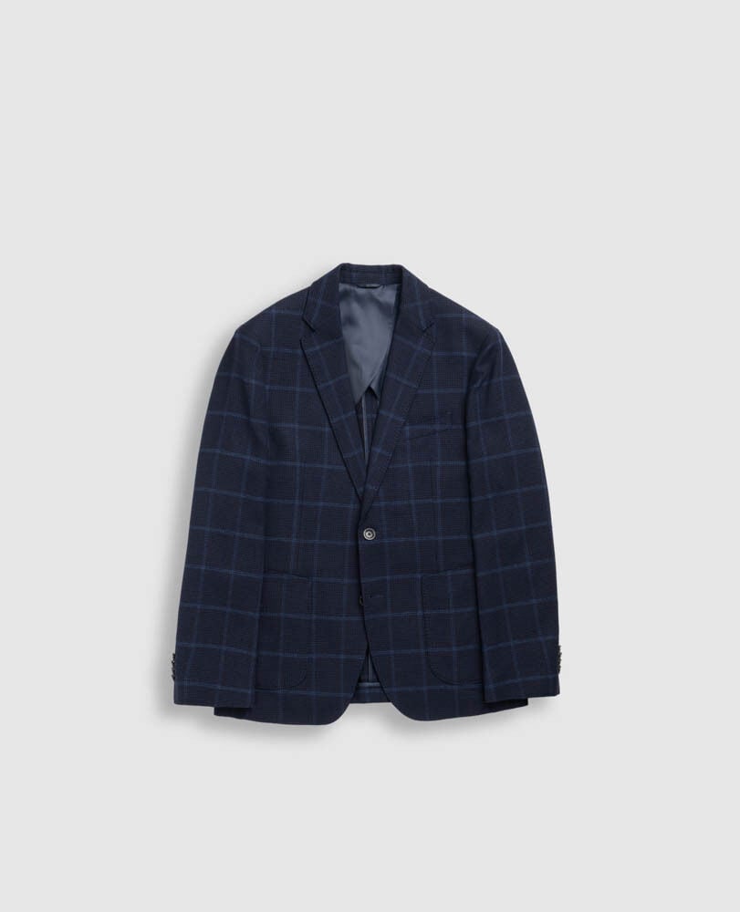 Campbell Point Sports Fit Jacket, MIDNIGHT, Flat Lay