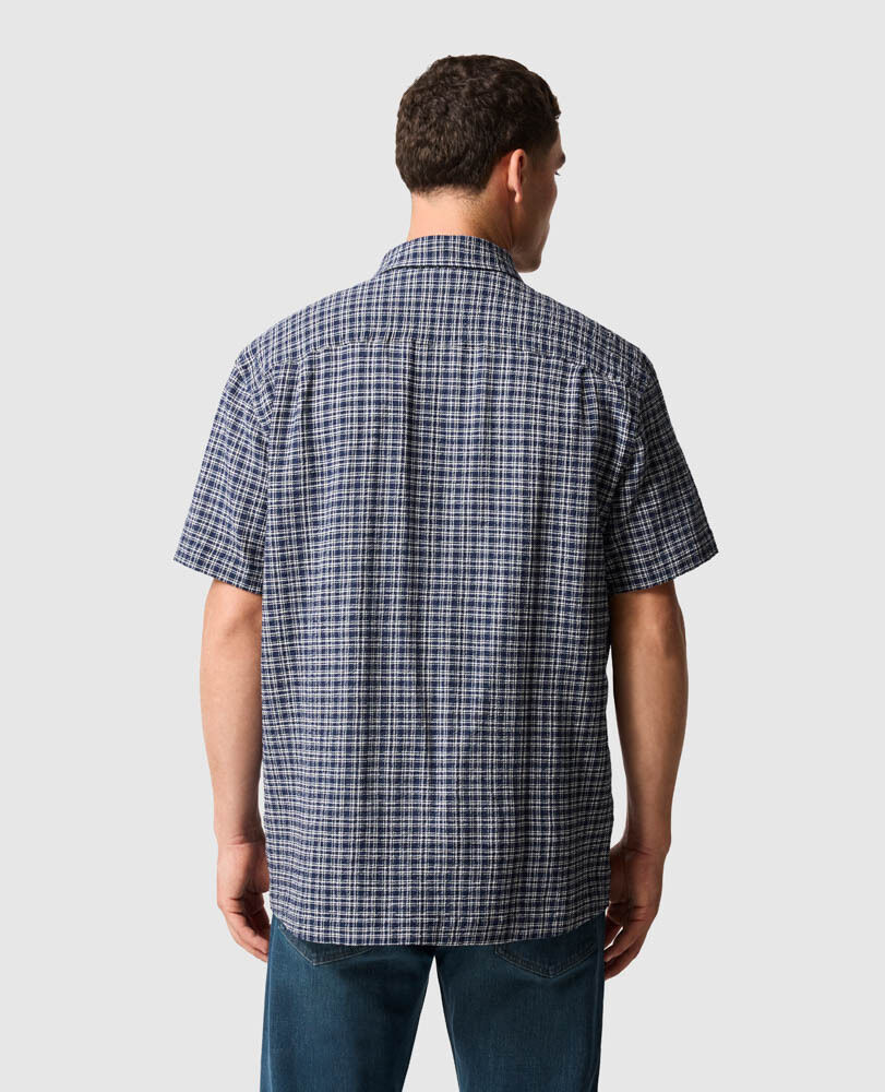 Springfield Shirt, INDIGO, Back