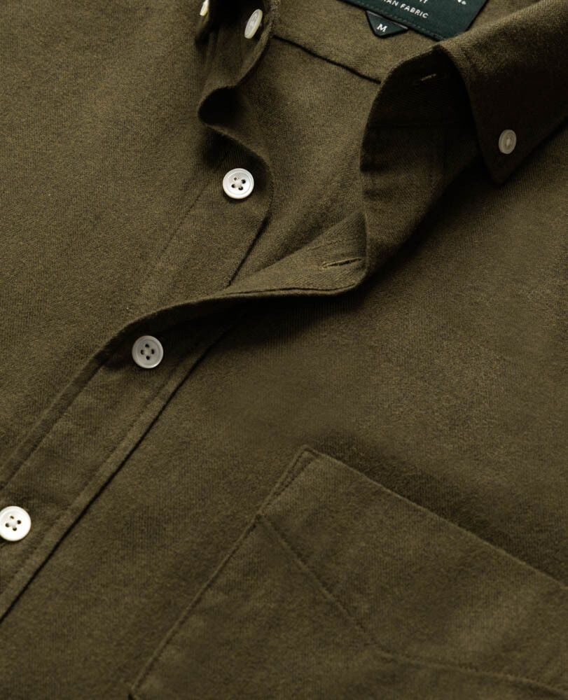 Hemd Barrhill in sportlicher Passform, KHAKI, Detail 2