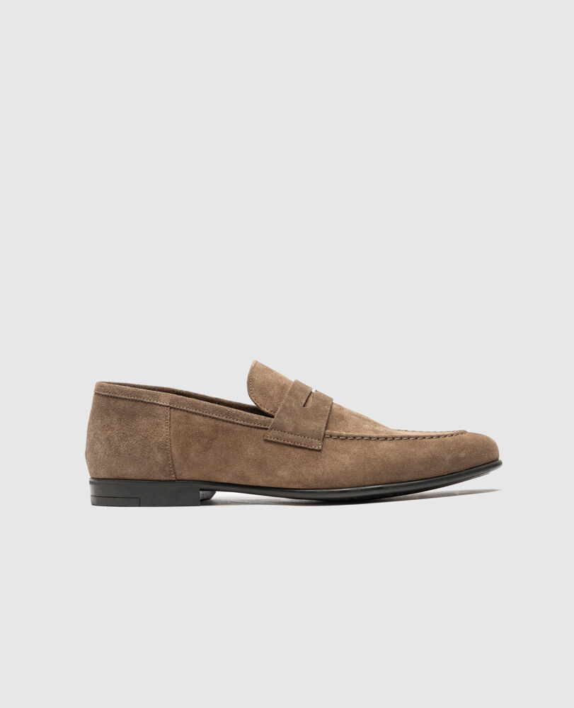 Spiga Loafer, TAUPE, Front