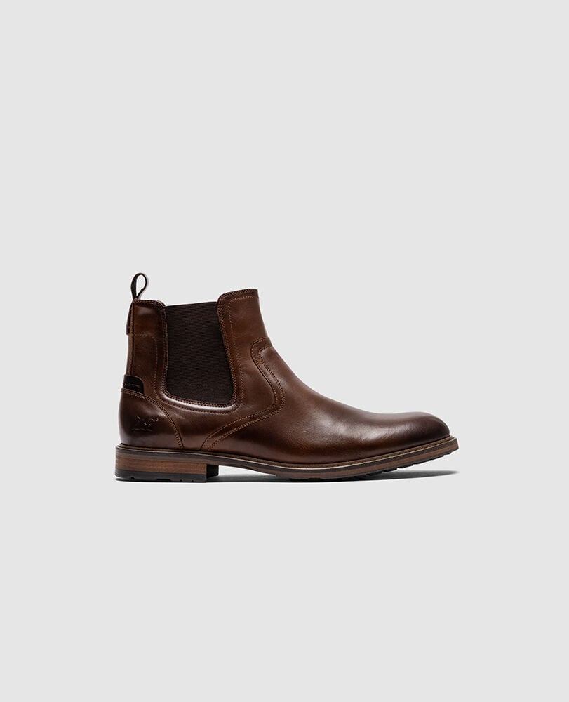 Dargaville Chelsea Boot, AMARETTO, Front