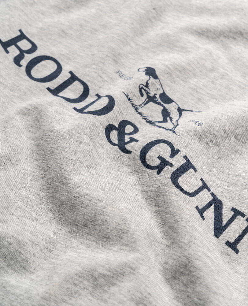 Long Sleeve Logo T-Shirt, ASH, Detail 3