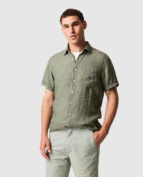Cathedral Cove Sports Fit Shirt, KELP