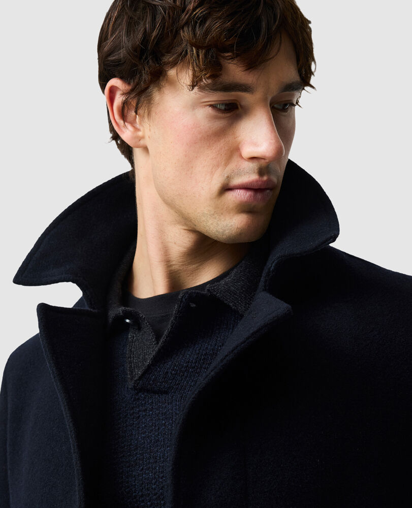 Murchison Coat, MIDNIGHT, Detail 3