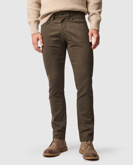 Motion Melange Straight Fit Jean, NUTMEG