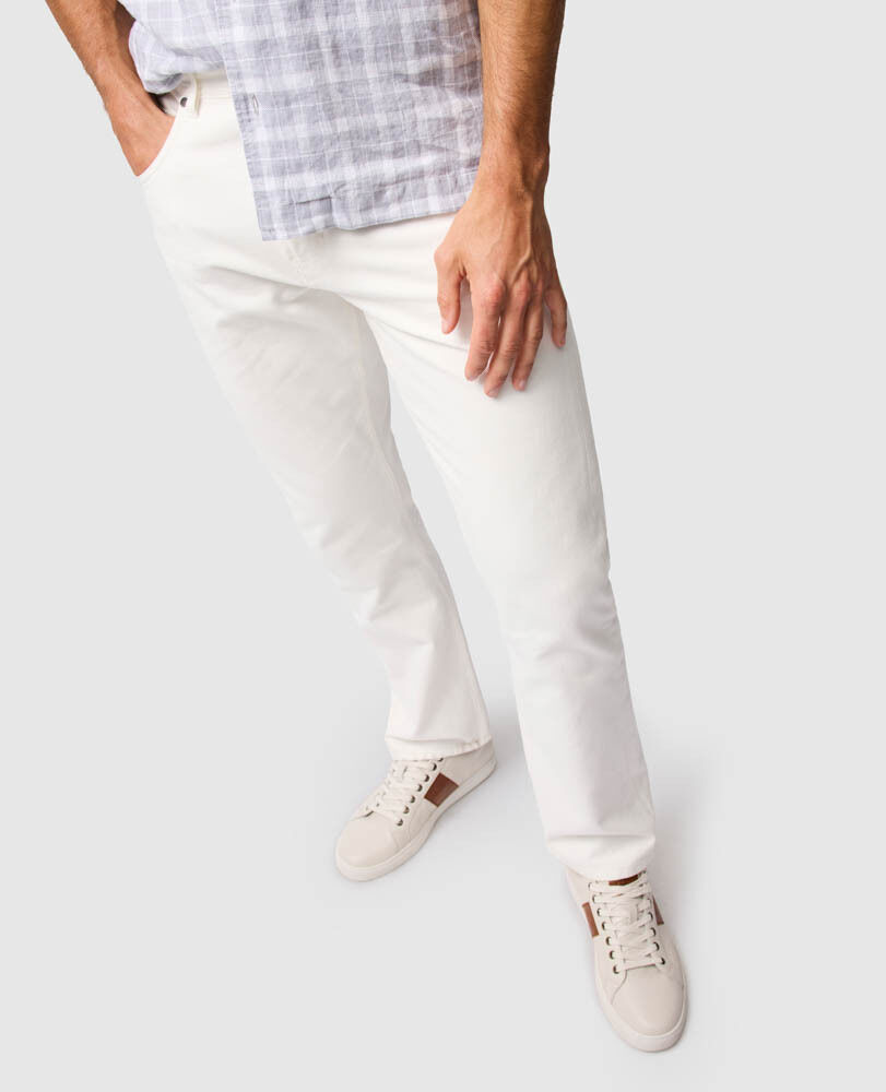 Esslin Relaxed Fit Jean, STARK WHITE, Detail 3