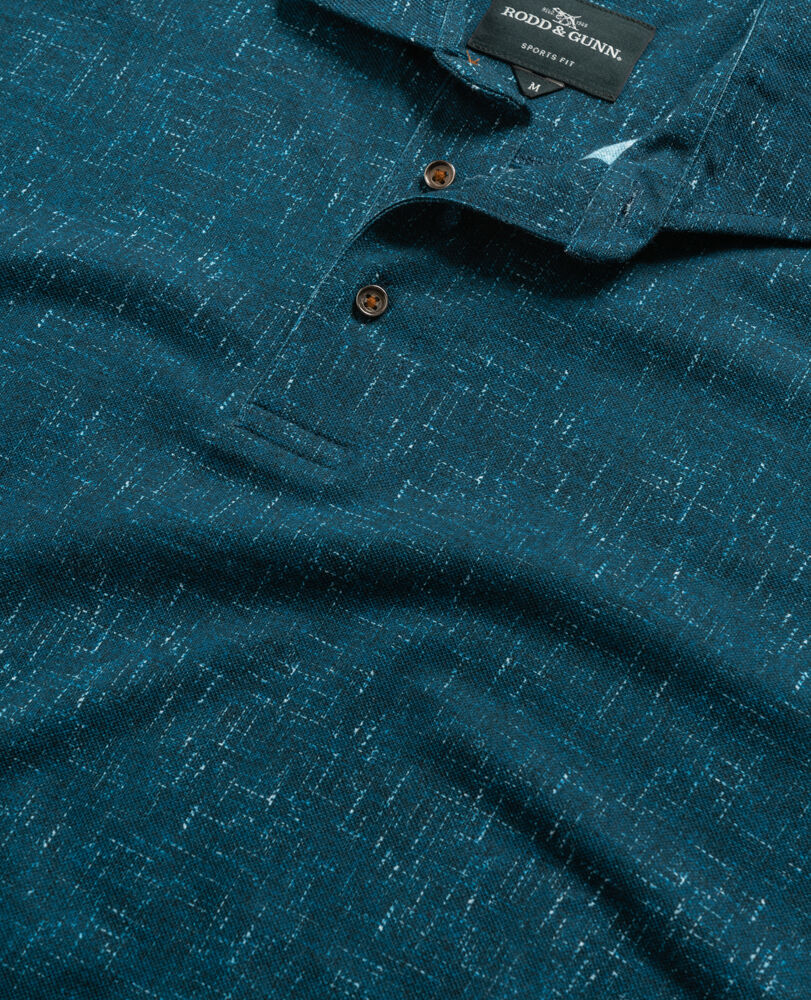 Fitzroy Bay Polo, TURQUOISE, Detail 2